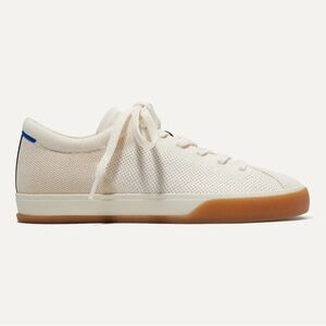 Rothy's The Lace Up Blonde Cream Women's Sneakers - 7.5